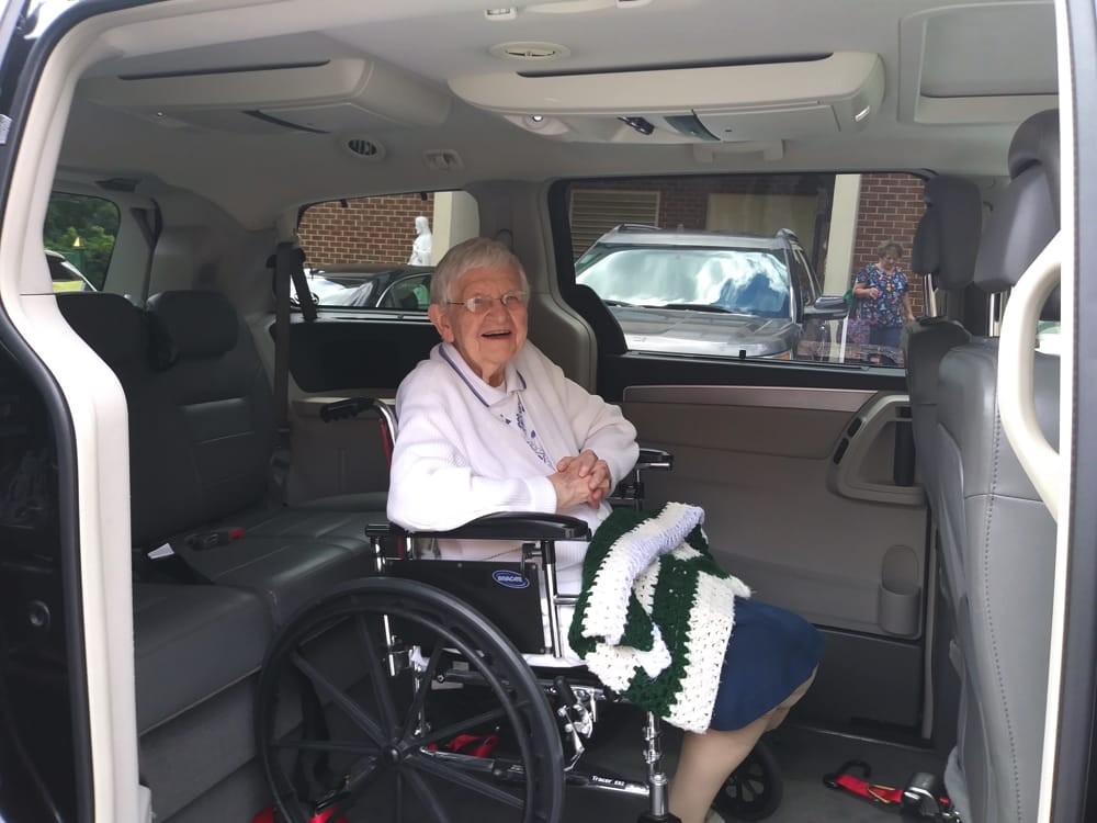 SOAR grant pays for wheelchair van for elderly Sisters