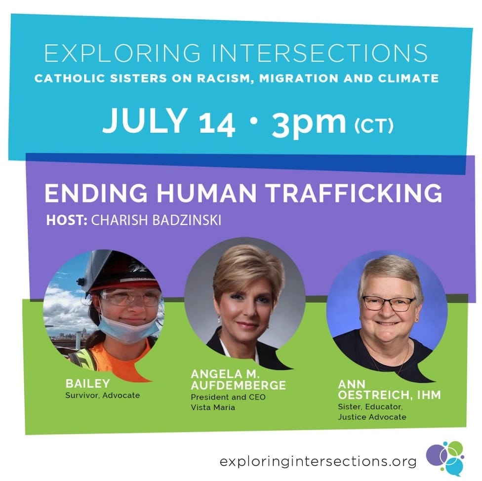 Vista Maria CEO and a survivor of human trafficking featured on webinar