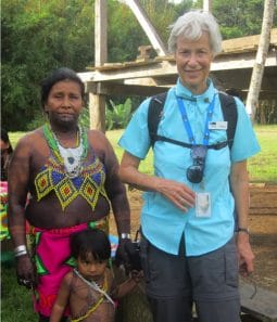 We visited an indigenous Embera Indian village deep in the rainforest of Panama