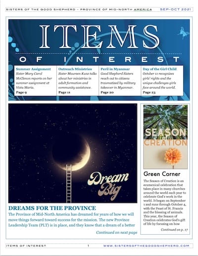 Cover page of Items of Interest Sep-Oct issue