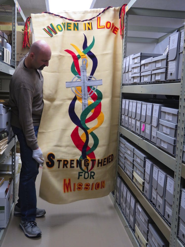 Storage system preserves historic province fabrics