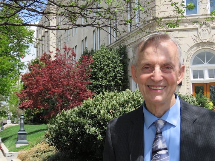 Portrait of Larry Couch, lobbyist for Sisters of the Good Shepherd