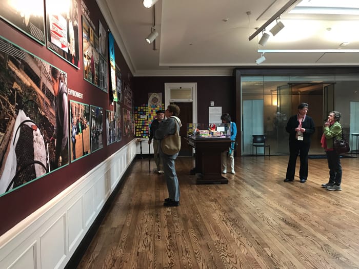 library exhibit