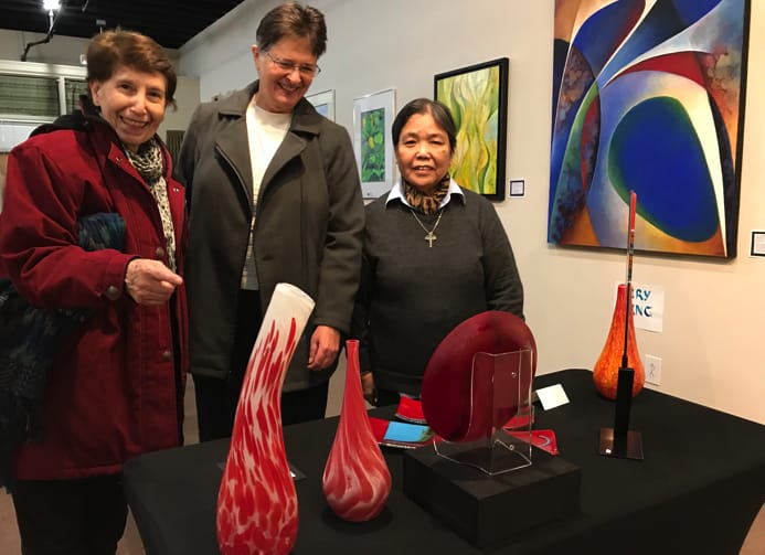Warmth and Light exhibit at Good Shepherd Gallery