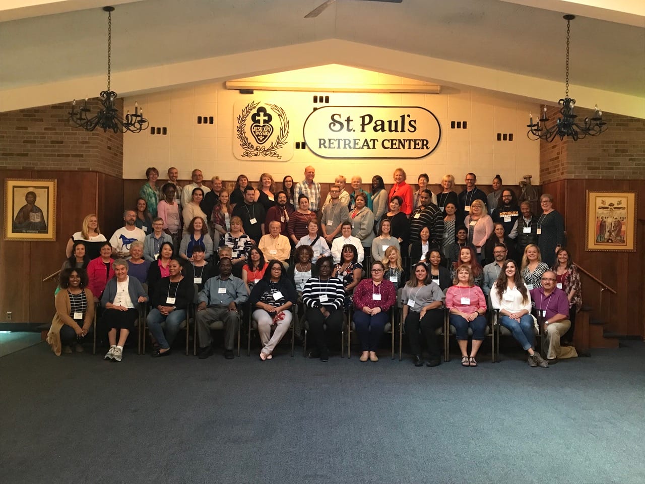 Gathering together as Good Shepherd family